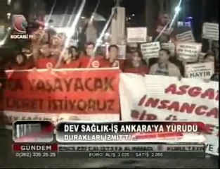 İstanbul'dan çıkan yürüyüş kolumuz İzmit'te karşılandı