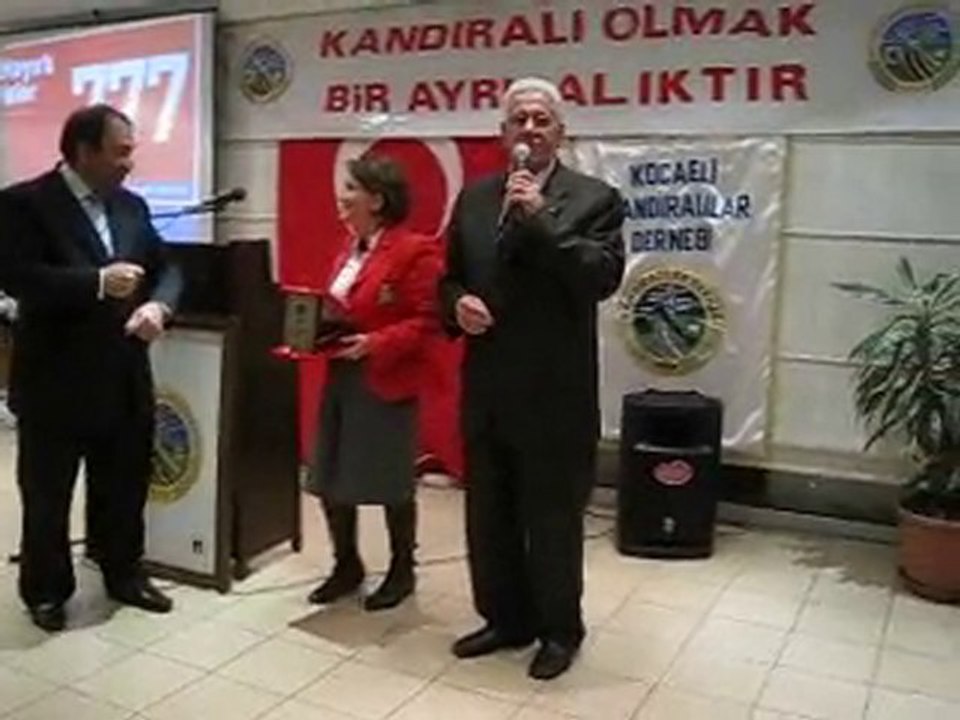 Kocaeli Kandıralılar Derneği'nde Dr. Şefik Postalcı konuşmas