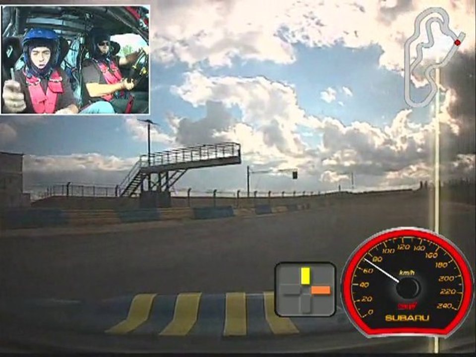 Manu Subaru Impreza Stage pilotage à Dreux