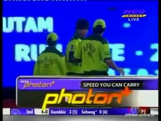 Mohammad Aamer  VS Virender Sehwag ( Bowl Dhik ta Nahi ) HD