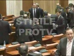 Extreme protest against the Govern - Bucharest, Romania