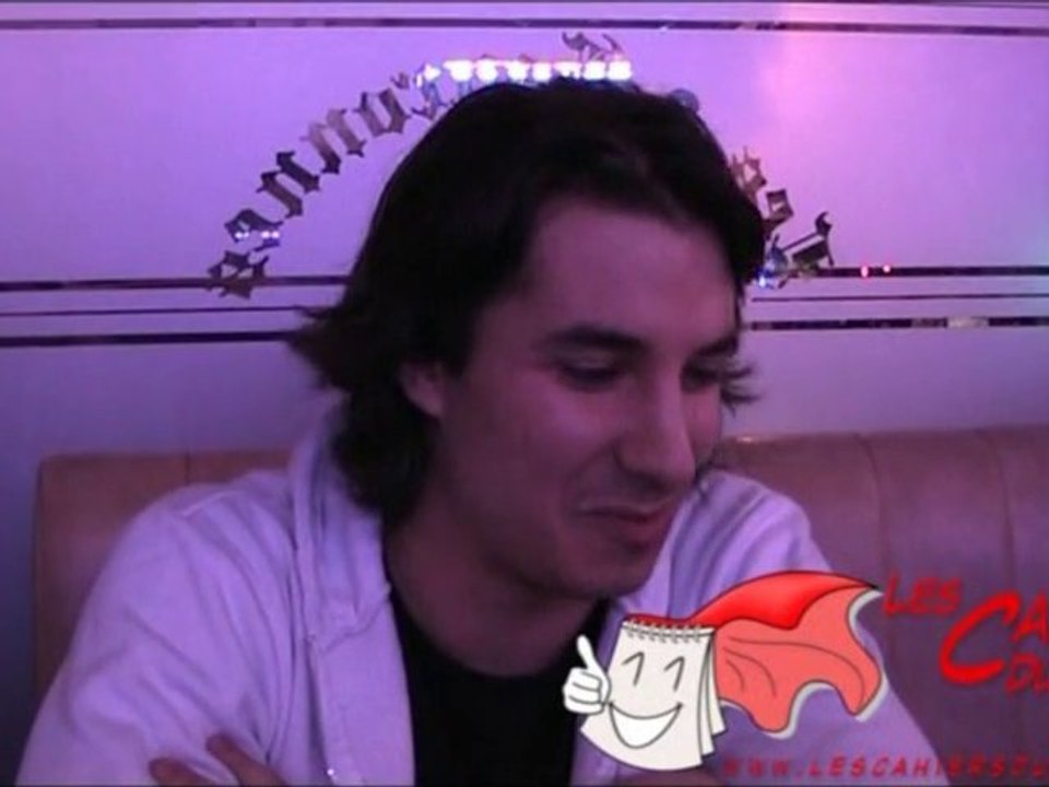 Jeremy Ferrari, avec Les Cahiers du Rire