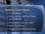 Floral Designs For Weddings : What are the main floral pieces to order for my wedding?