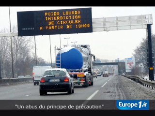 "Un abus du principe de précaution"