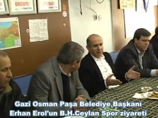 Başkan Erhan Erol'un Ceylan Spor Ziyareti