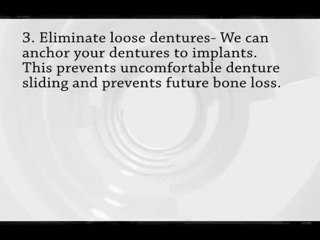 Arvada dentist gives top reasons for implants. Arvada denti