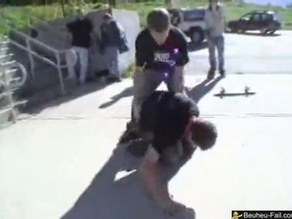 Skate Nutshot to Faceplant