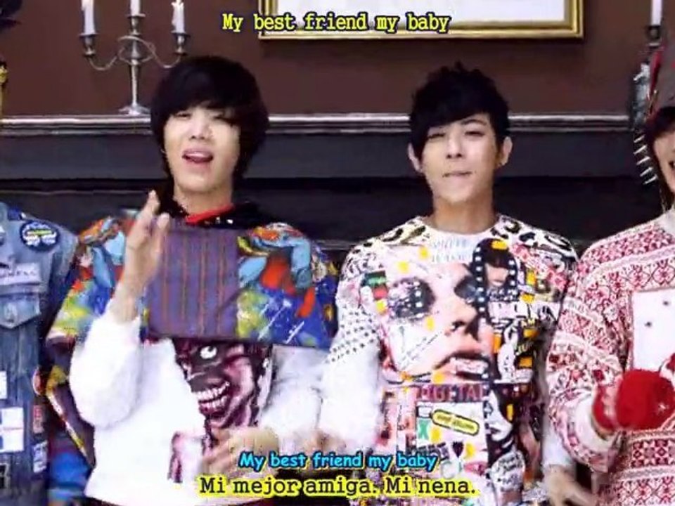 {CAL} F.Cuz Wanna be your love(spanish + romaji + hangul)