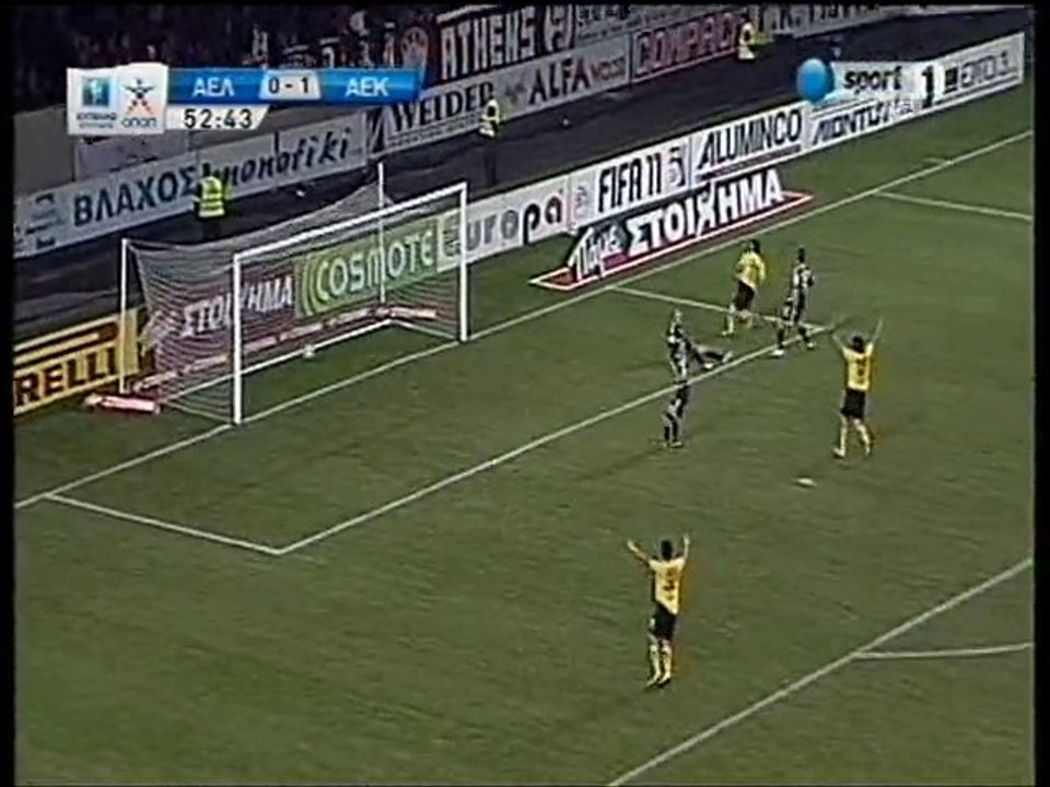 ael aek 0-2 georgeas