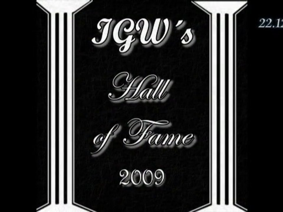IGW Hall of Fame 2009 - 22.12.2010