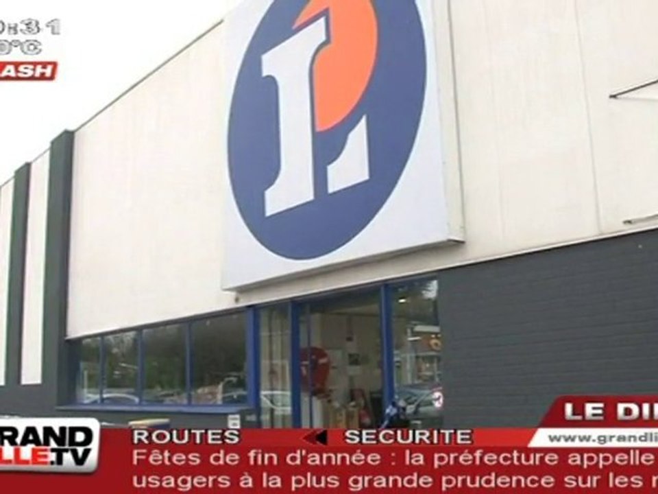 Braquage à Hallennes-lez-Haubourdin!