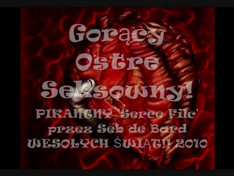 Prezent Boże Narodzenie SERCE FILC Seb de Bard Prezent