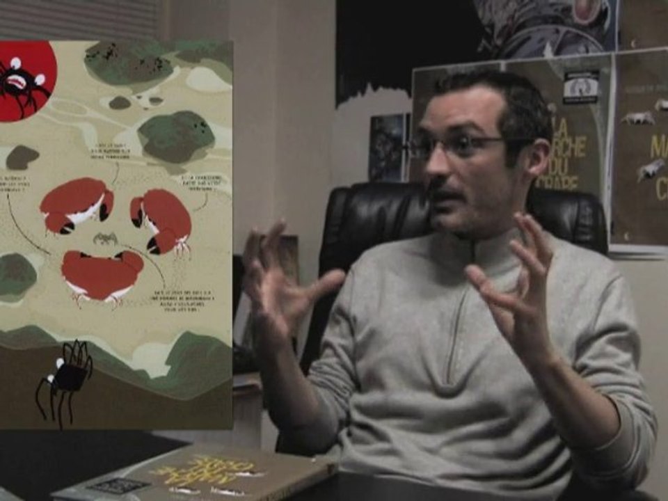 La marche du crabe : interview d'Arthur de Pins