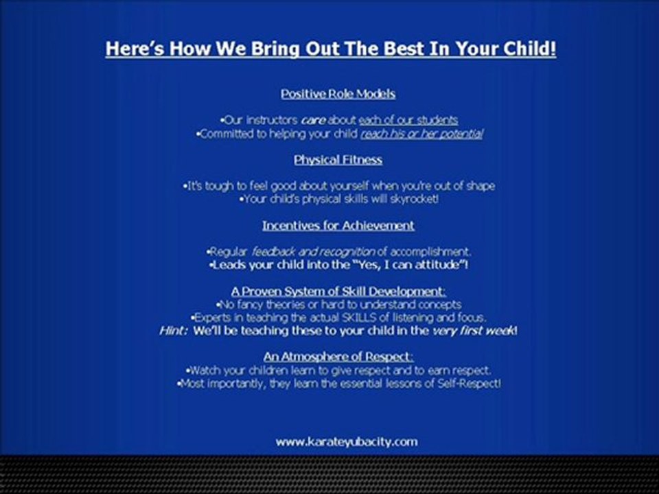 Karate Yuba City-Benefits of Martial Arts Training