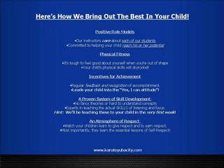 Karate Yuba City-Benefits of Martial Arts Training