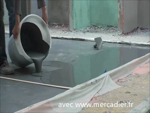 Béton Ciré Coulé - Le reportage Coté Maison .fr