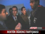 CELAL BAYAR ÜNİVERSİTESİ ÖĞRENCİLER İLE REKTÖR TARTIŞTI