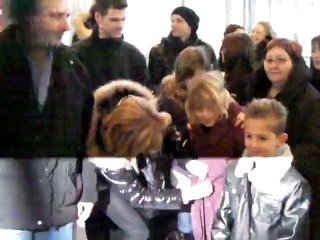 Axel et Alizée de retour à Romans après leur victoire