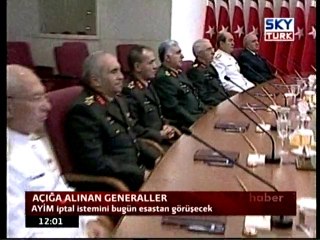 Açığa Alınan Generaller