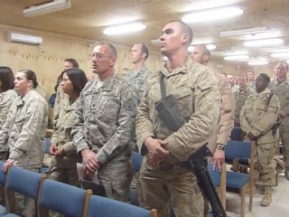 Christmas cheer, Afghan-style, for US troops