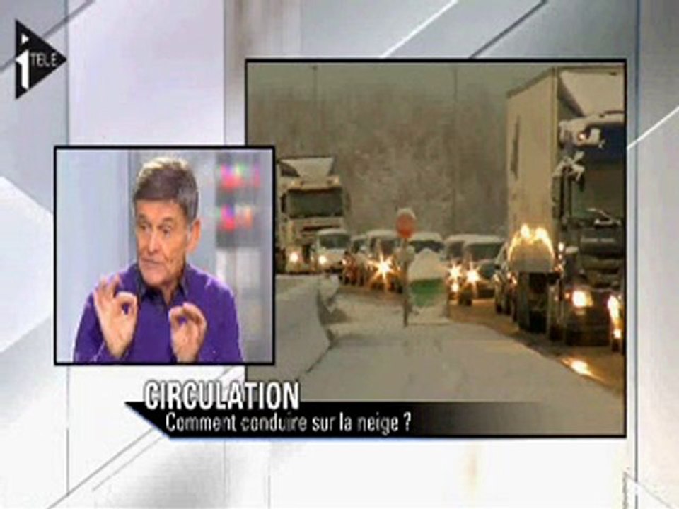 Conseils de conduite sur le verglas de Bernard Darniche