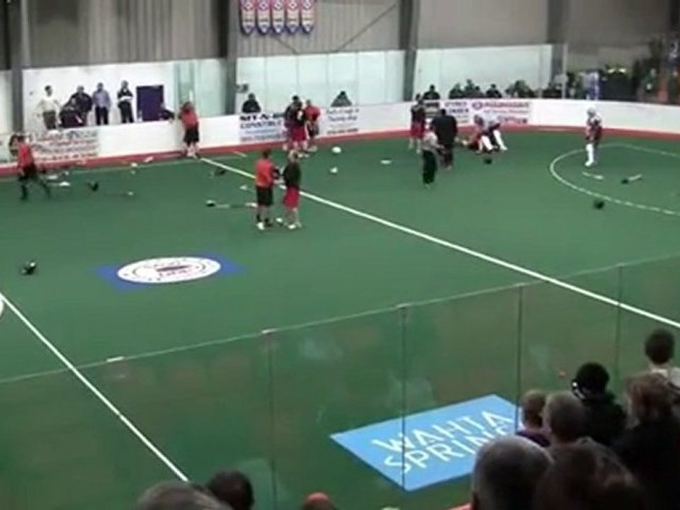 La crosse Bagarre générale