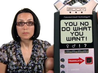 manslater "The Woman Language Translator"