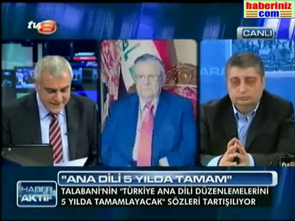 Haber Aktif, TV8, Çift Dillilik, 24/12/2010