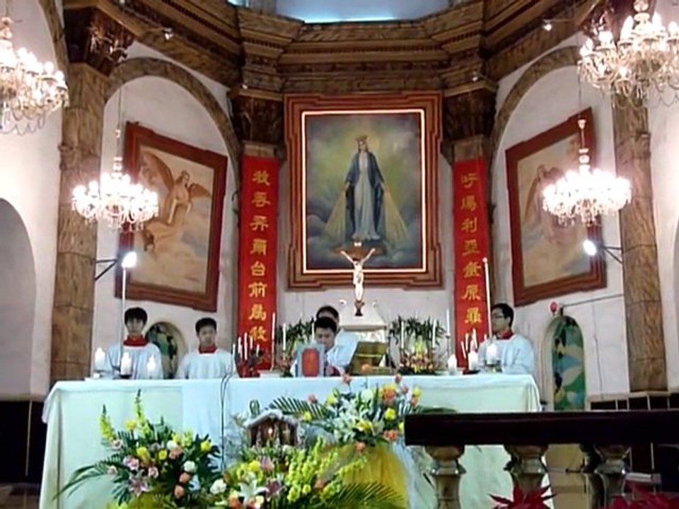 Messe de Noël à Pékin