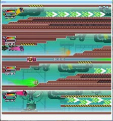 rush niveau 1 sur nitrome