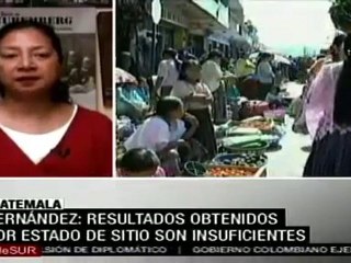 Iduvina Hernández: resultados obtenidos por estado de sitio son insuficientes
