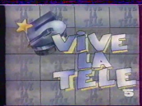 Génerique De L'emission VIVE LA CINQ 12 avril 1992 LA CINQ