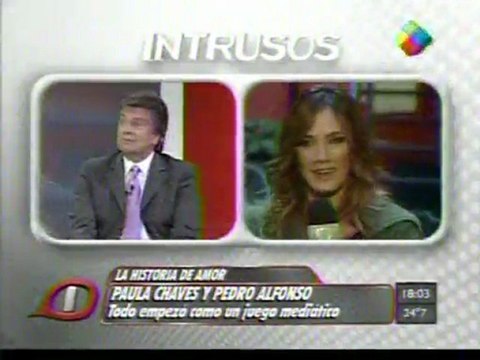 Paula en Intrusos 3 - 18 de Noviembre 2010