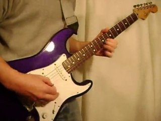 Mexican Strat blues away