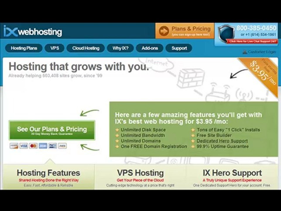 2011 Ixwebhosting Web Hosting Review