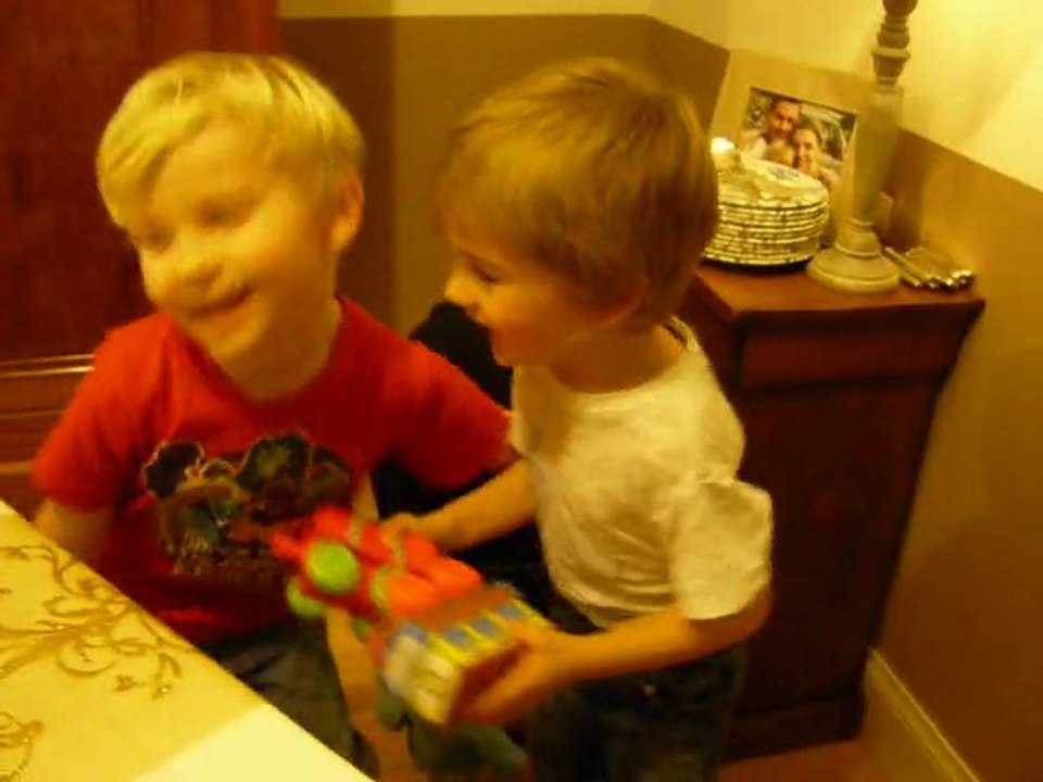 Maxence et le chat Faust, 24/12/2010