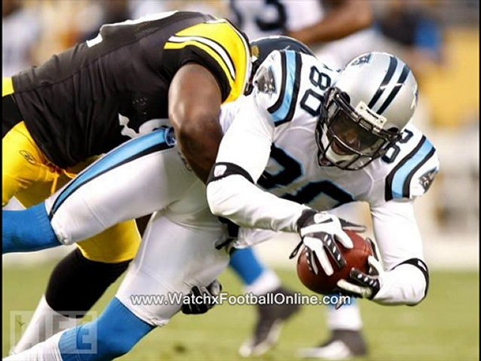 watch Carolina Panthers  Pittsburgh Steelers live online