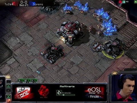 TuZeR vs SarenS - Starcraft 2 - Finale eOSL Winter '10