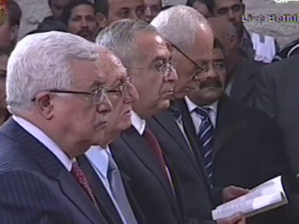 Messe de Noël à Bethléem, en Cisjordanie occupée