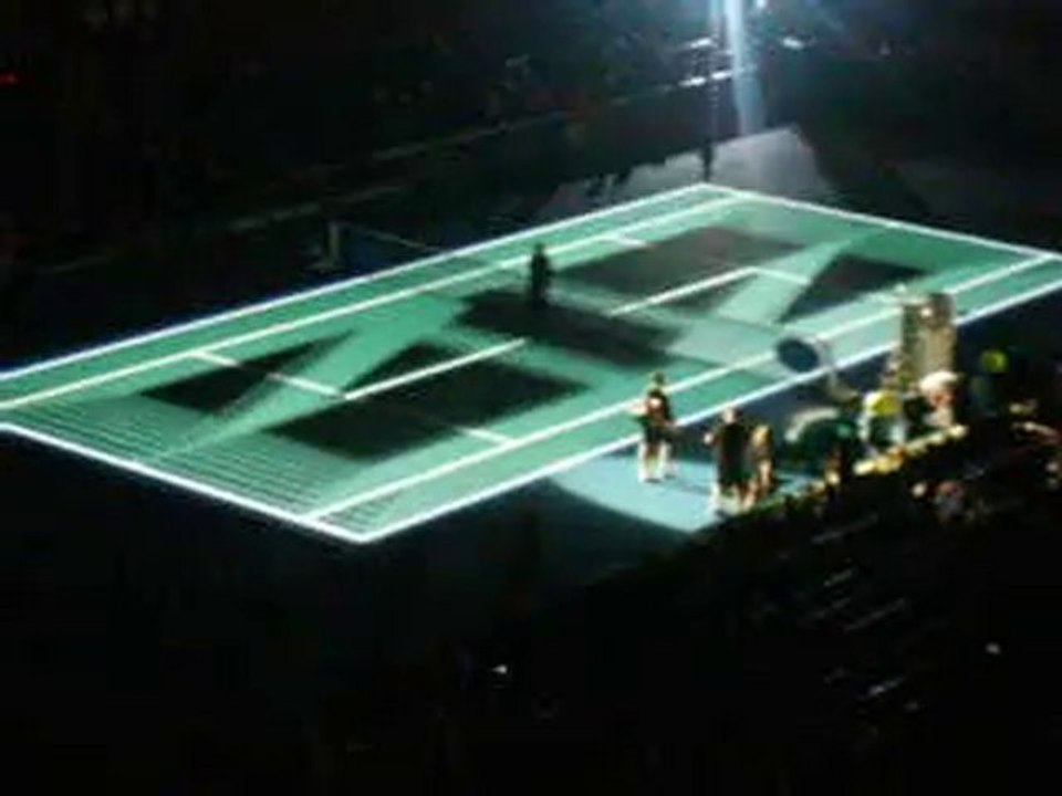 1er match des 1/2 finales du tournoi Paris-Bercy 2010