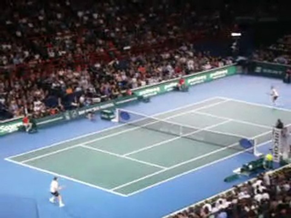 1er  match des 1/2 finales du tournoi Paris-Bercy 2010 -2