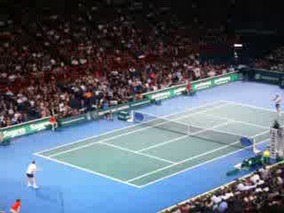 1er match des 1/2 finales du tournoi Paris-Bercy -3