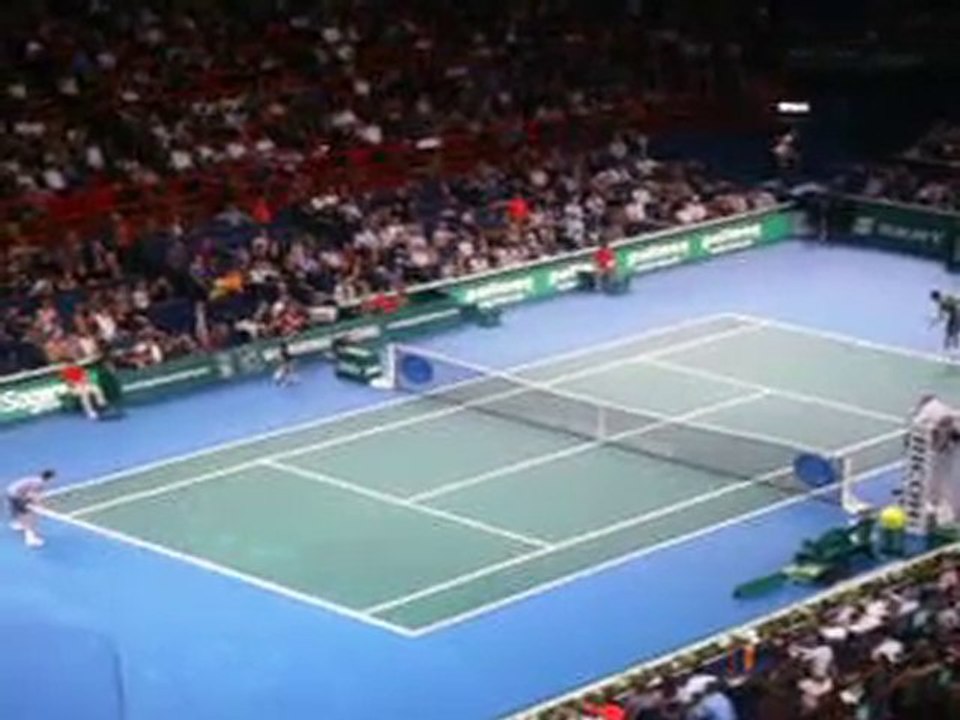 2ème match (1/2 finales Paris-Bercy 2010) - balle de match