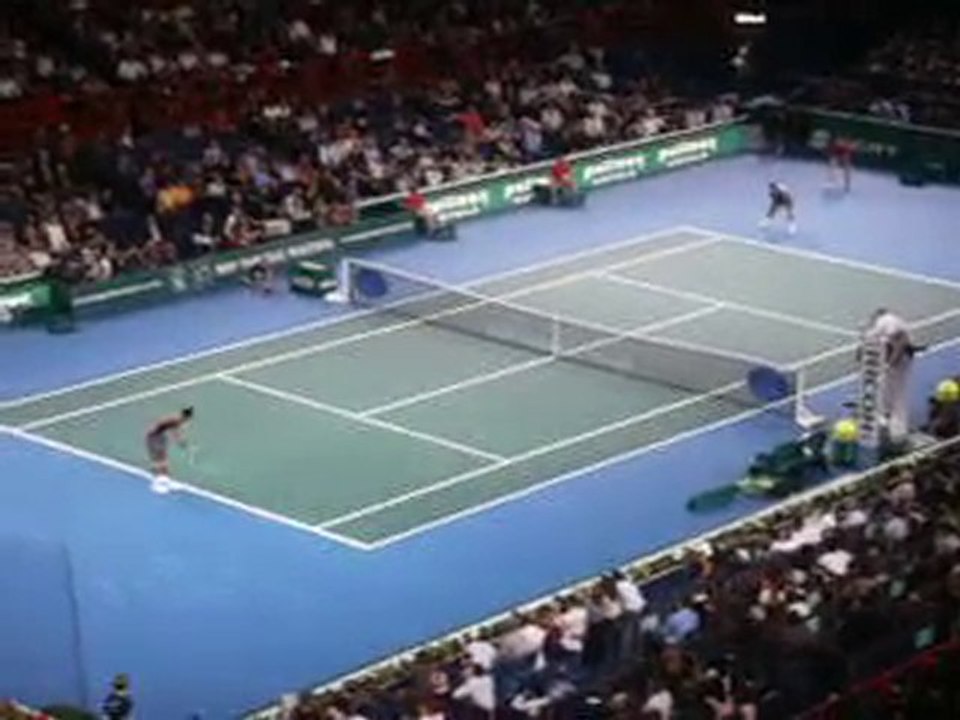 2ème match (1/2 finales Paris-Bercy 2010) - balle de match