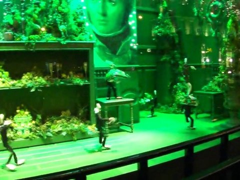 Noël 2010 Vitrines animées grands magasins Bd Haussmann (7)