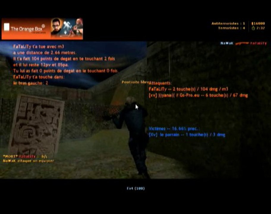(thegamer) joue a counter strike 1.6