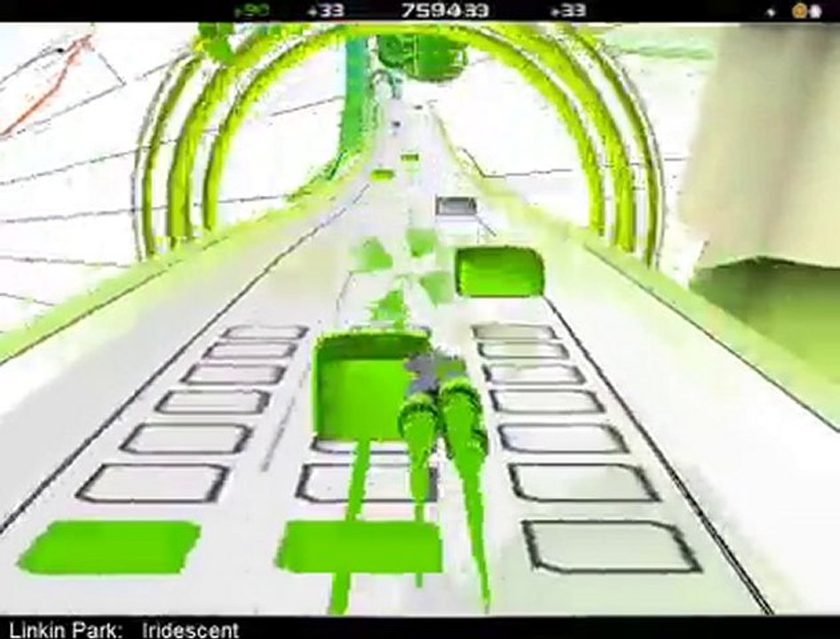 Linkin Park - Iridiscent - Audiosurf