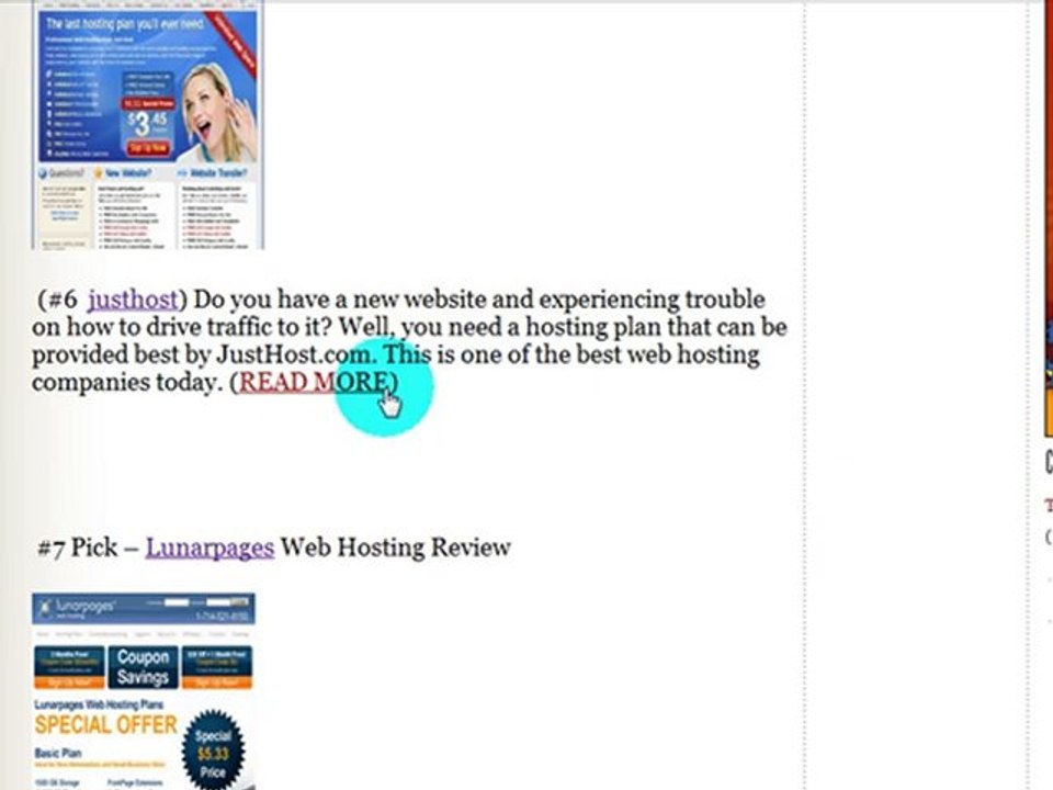 2011 Top 10 Web Hosting Companies