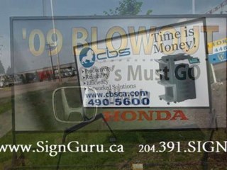 Portable Signs Winnipeg