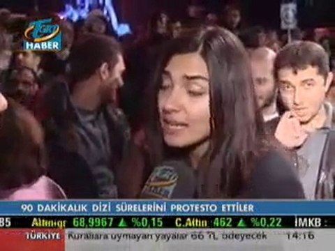 TGRT Haber - _Yerli dizi yersiz uzun_ protestosu